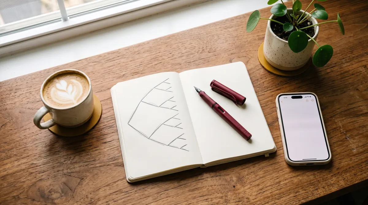 Bureau avec téléphone et carnet — bien choisir son service de téléphone rose